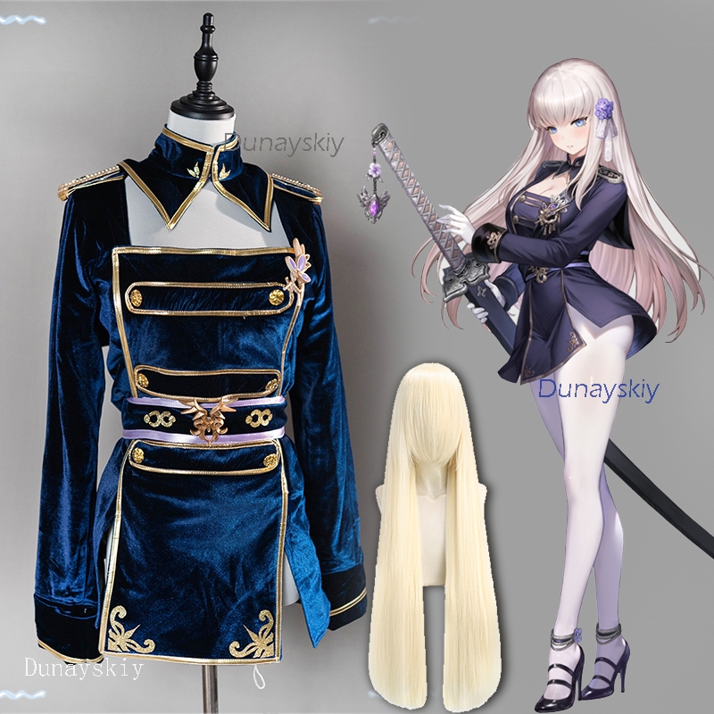 Ethnic Outfit - Costume da uniforme in velluto sexy