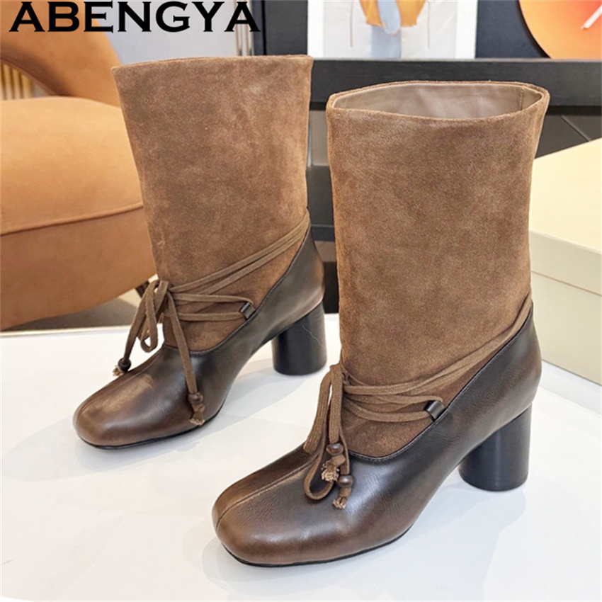 Ethnic Fashion Week - Stivali da Donna ABENGYA con Tacco