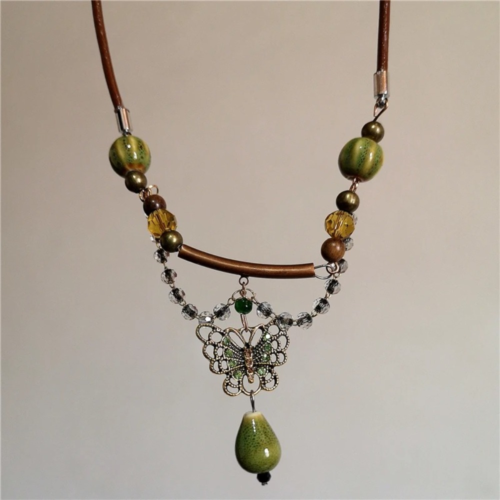 Collana di perline di moda del - Y2K Ethnic Fashion recensione e prezzo