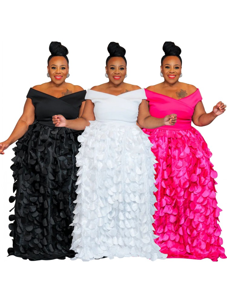 XL-5XL Plus Size Abito lungo e - Ethnic Gown recensione e prezzo