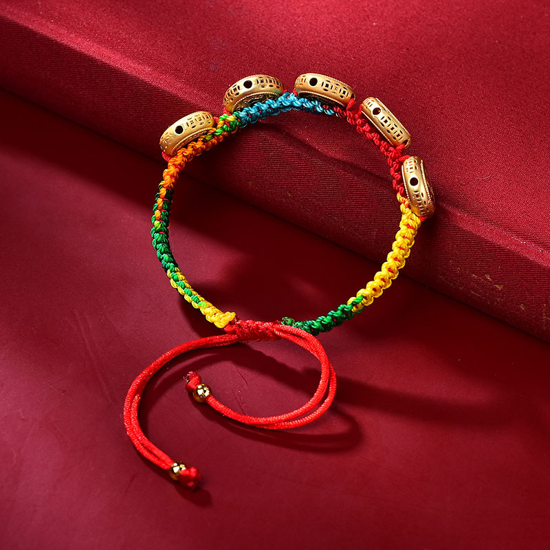 Bracciale tibetano corda intre - Ethnic Fashion Way recensione e prezzo