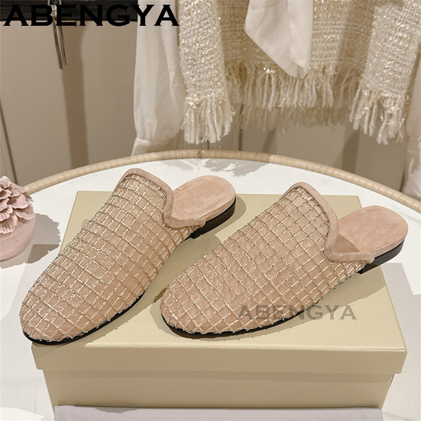 Ciabatte piatte con punta tond - Ethnic Fashion Women recensione e prezzo
