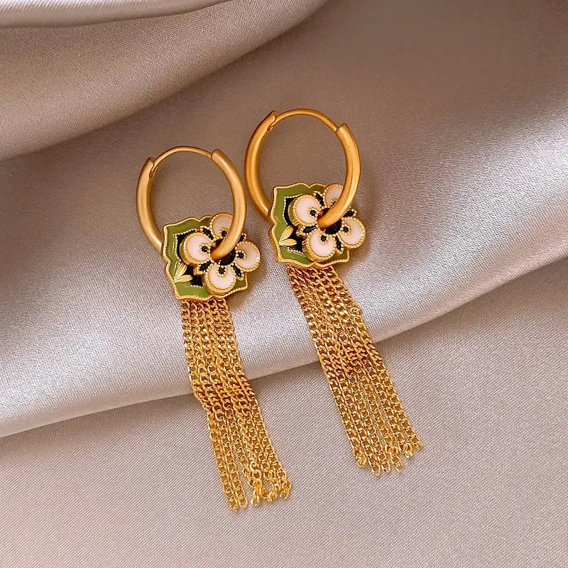 Orecchini con nappe dorate a f - Ethnic Fashion Way recensione e prezzo