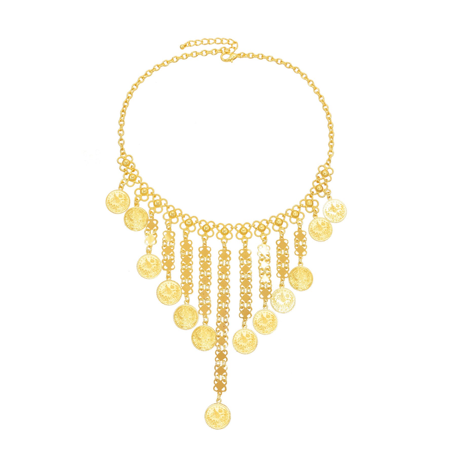 Monete color oro Catene lunghe - Ethnic Fashion Co In recensione e prezzo