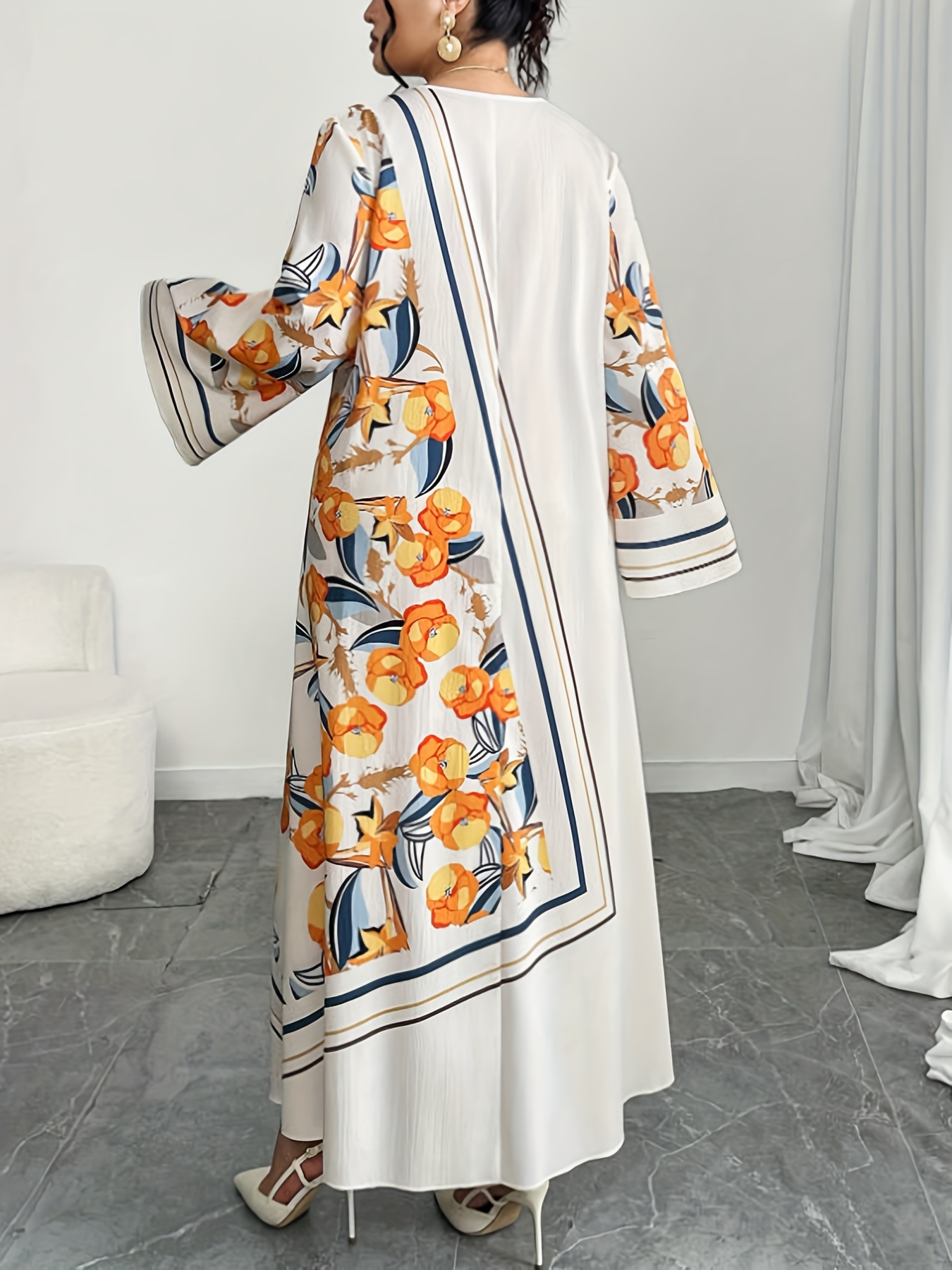 Abito Lungo da Donna Taglie Fo - Ethnic Gown recensione e prezzo