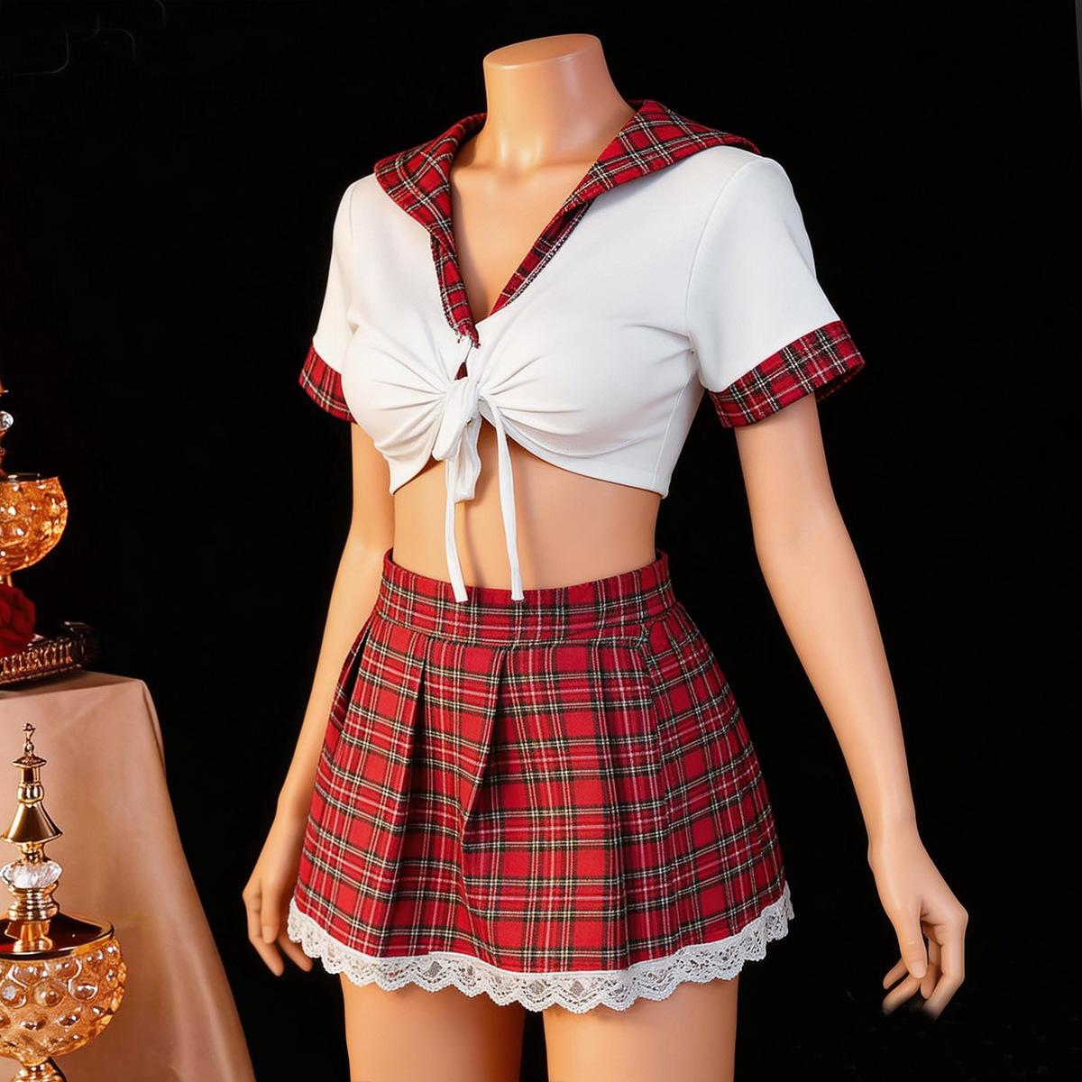 Lingerie Sexy Rossa, Intimo Er - Ethnic Outfit recensione e prezzo