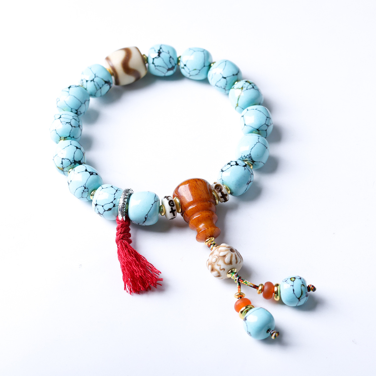 Braccialetto in Turchese con M - Ethnic Fashion Way recensione e prezzo