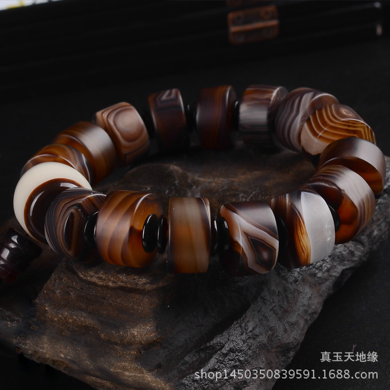 Bracciale in Seta con Agata, E - Ethnic Fashion Way recensione e prezzo